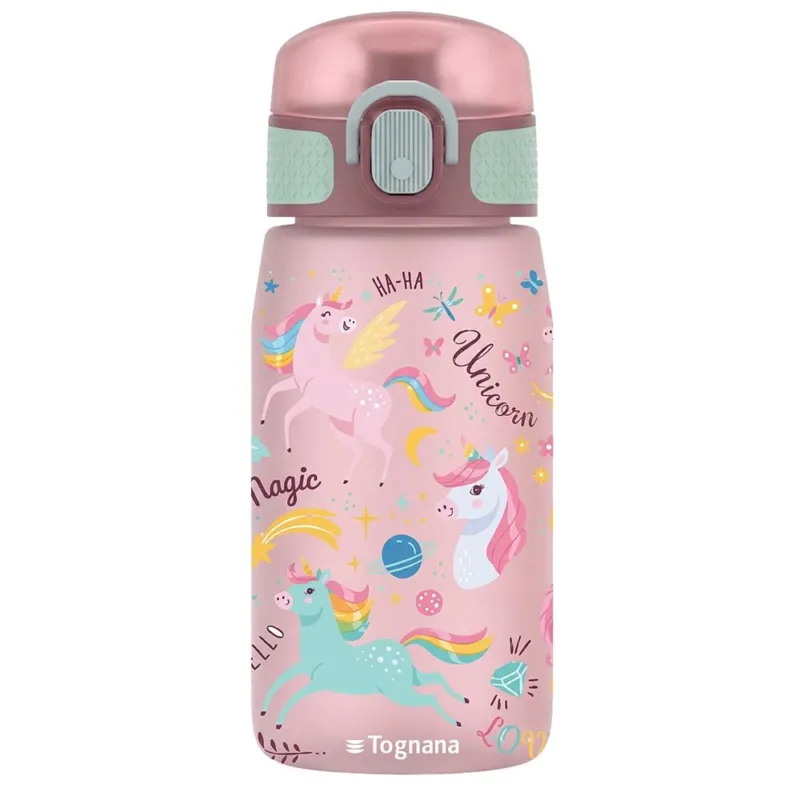 Occasione Imperdibile Borraccia 420 ml Unicorni Tritan Rosa