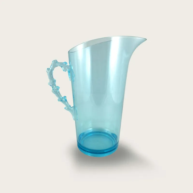 Brocca In Plastica Acrilica Crystal 1,2lt,acqua-marina Promo Stagionale
