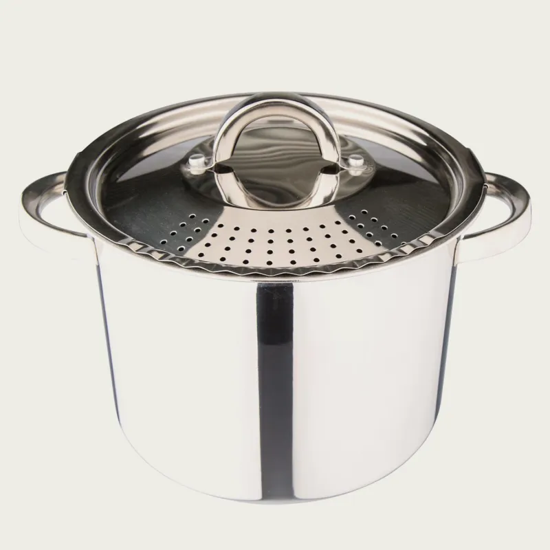 Offerta Del Giorno Pentola Cuoci E Scola In Acciaio Inox 22cm