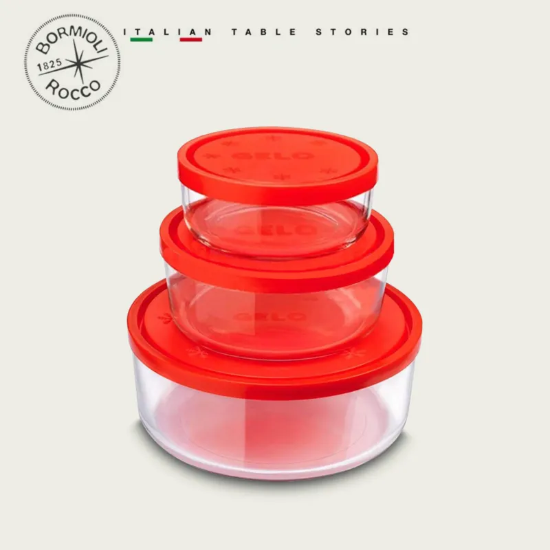Offerta Lampo Set 3 Contenitori In Vetro Gelobox