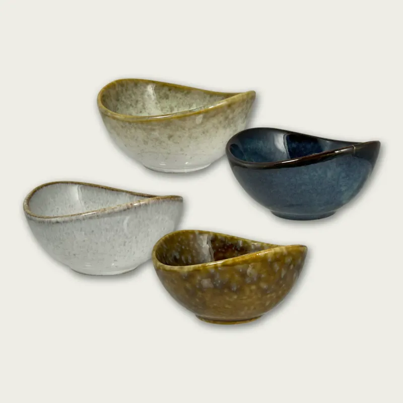 Nuova Collezione Set 4 Ciotole Fingerfood Reactive Waves