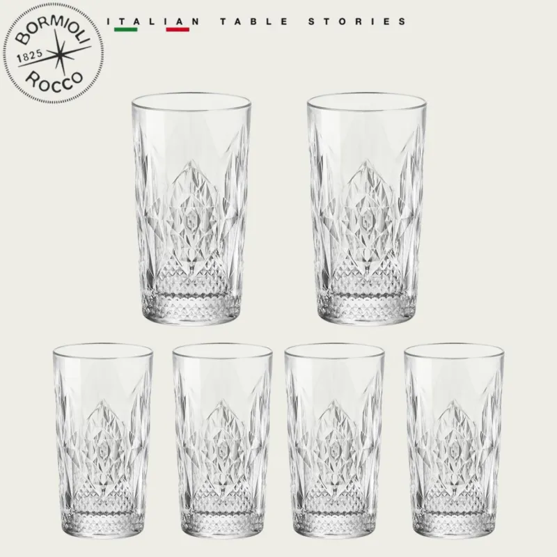 Offerta Speciale Set 6 Bicchieri Bormioli Stone Cooler 49cl