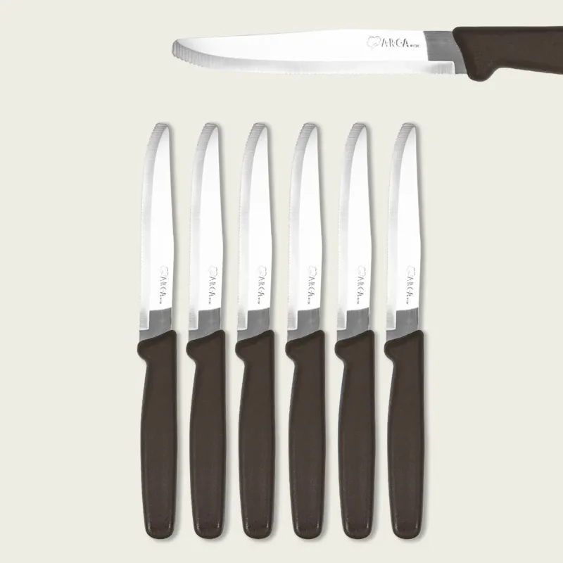 Set 6 Coltelli Samurai Professional,marrone Nuovo Arrivo