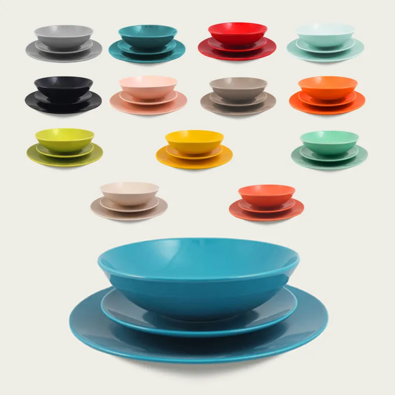 Piatto Monocolore In Ceramica,nero Quantità Limitata