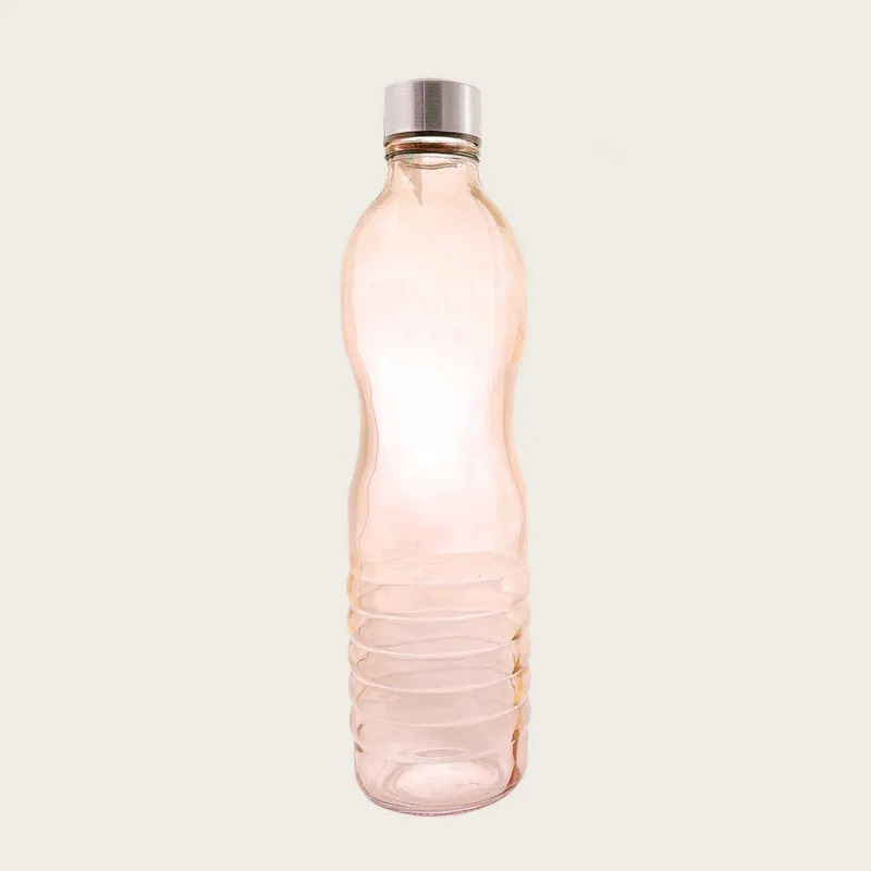 Offerta Bottiglia In Vetro Con Tappo A Vita 1,2L,ambra
