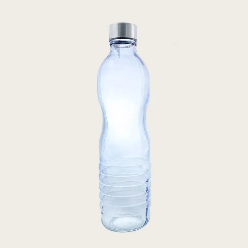 Affare Bottiglia In Vetro Con Tappo A Vita 1,2L,blu