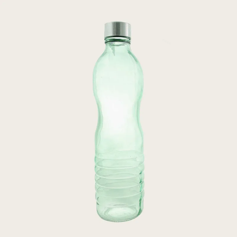 Occasione Bottiglia In Vetro Con Tappo A Vita 1,2L,verde