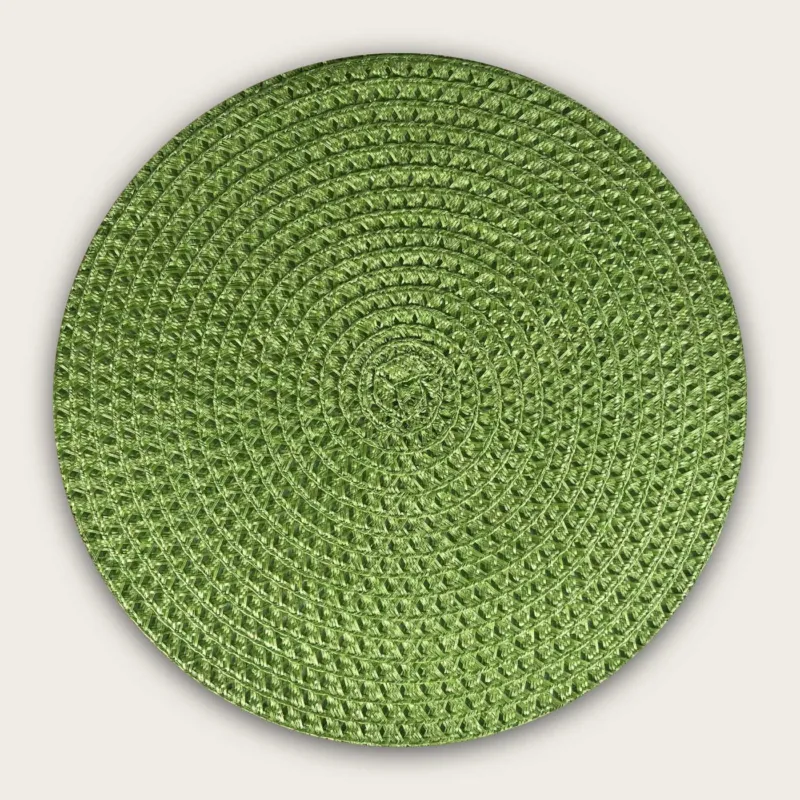 Tovaglietta Tonda Ø 38 cm,verde Economico