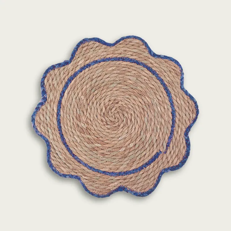 Tovaglietta Margherita Ø 40 cm In Fibra Di Mais,blu Solo Oggi
