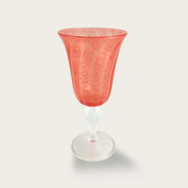Calice In Plastica Acrilica Crystal 30,rosso-corallo Vendita Finale