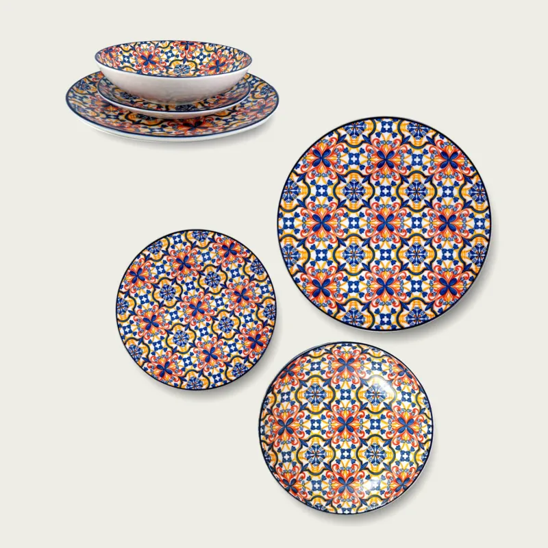 Offerta Speciale Piatto Decoro Rabat In Porcellana