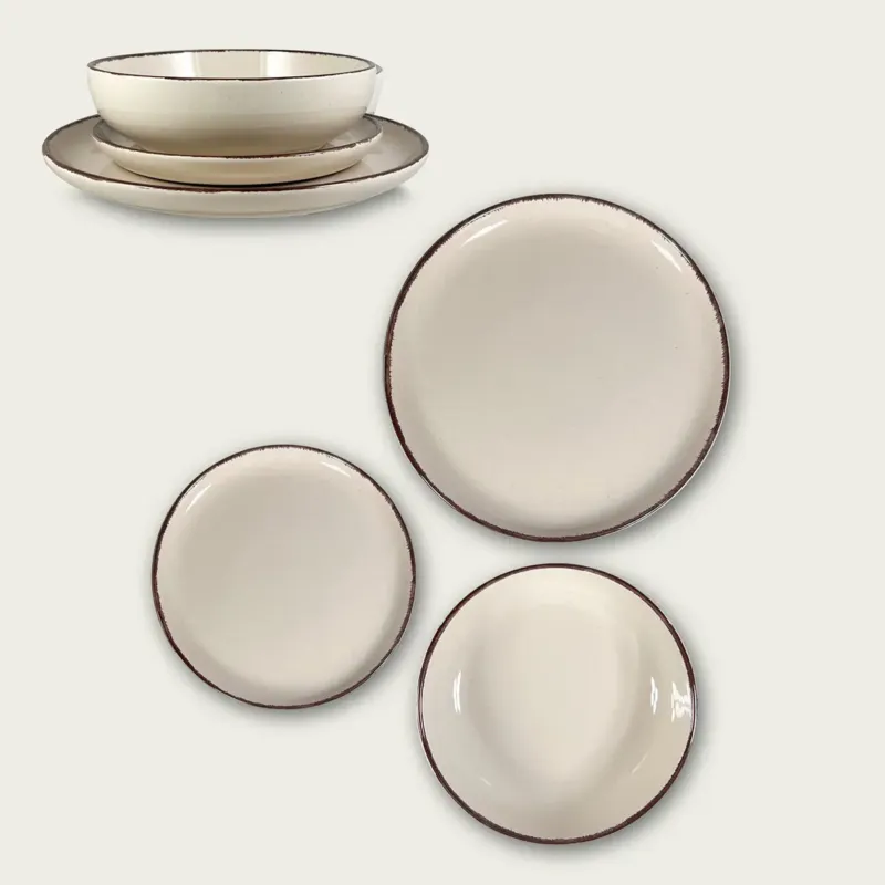 Tierra Piatto Beige Ultime Pezzi