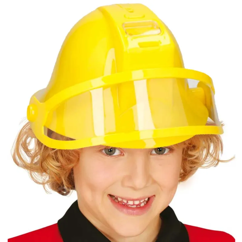 Casco Pompiere Giocattolo Bambini Cappello Vigili del Fuoco con Luci e Suoni Non Perdere