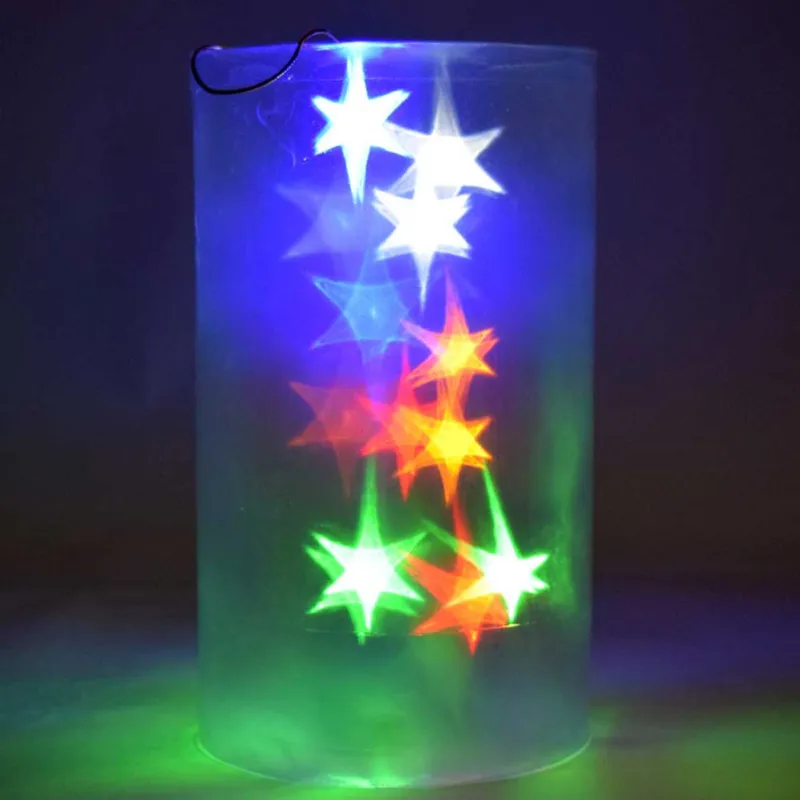 Lampada Olografica Natalizia Luce a LED a Batteria 25x15cm Decorazioni Natale Prezzo Di Fabbrica