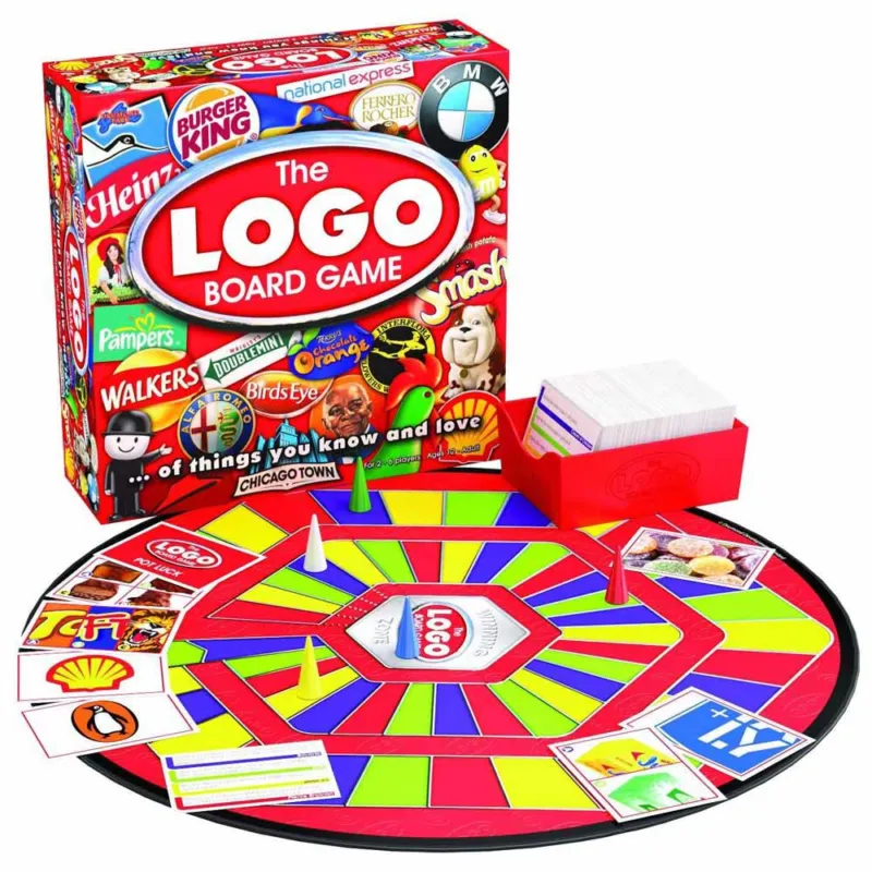 Promozione Esclusiva Logo Quiz Game Gioco Da Tavolo Adulti E Bambini Mac Due 12 Anni +