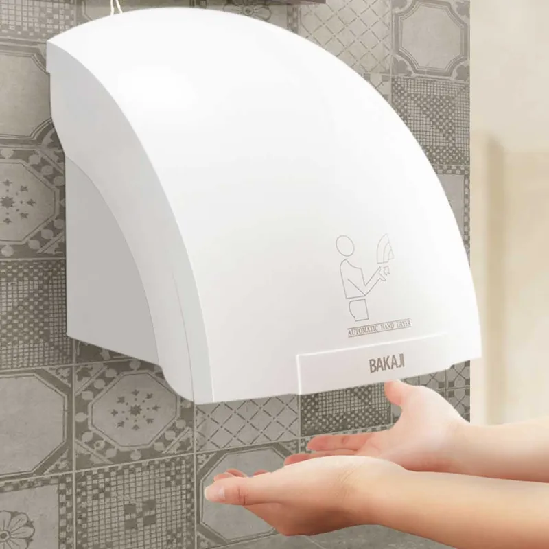 Asciugamani Automatico Elettrico Hotel Aria Calda a Parete 2000W con Fotocellula Prezzo Ridotto