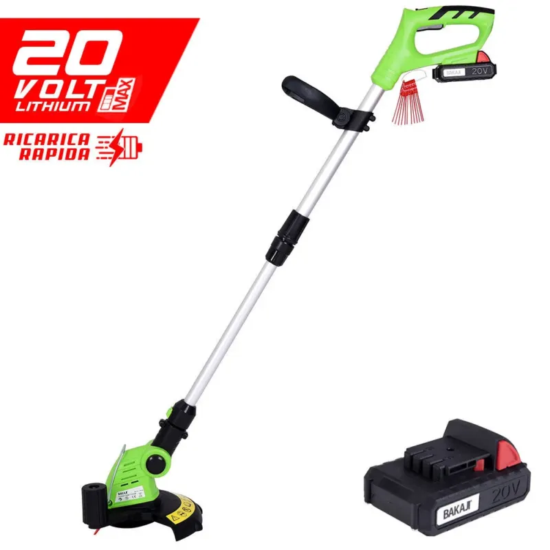 Prezzo Di Fabbrica Decespugliatore Elettrico a Batteria Litio 20V Tagliaerba Tagliabordi Rasaerba