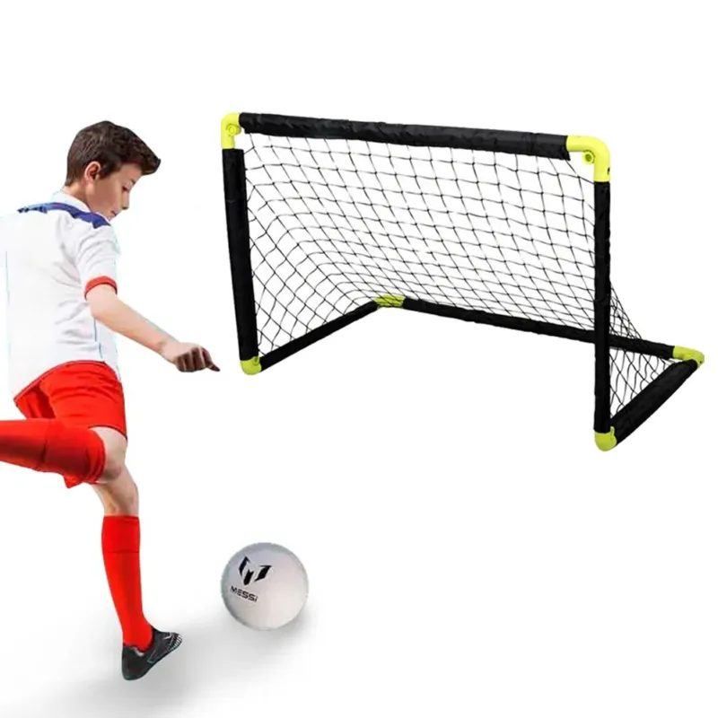 Porta da calcio pieghevole con Rete Allenamento Bambini 55x44cm Giardino Dunlop Ultime Pezzi