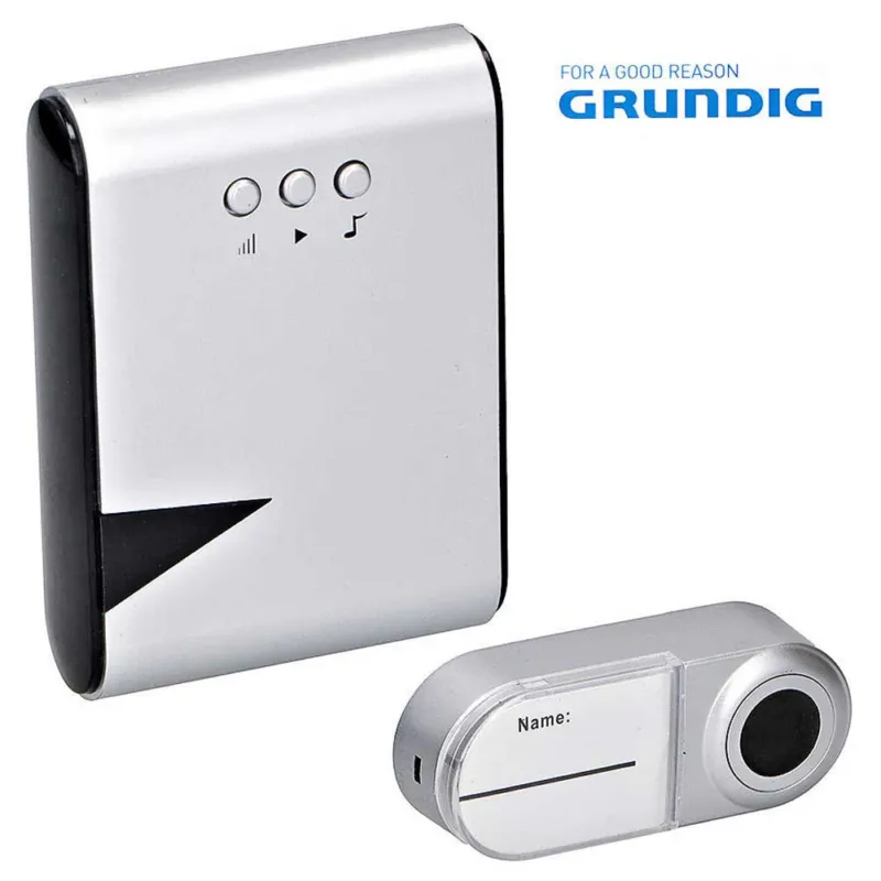 Campanello Porta Casa Wireless Senza Fili Grundig Ricevitore con 36 Melodie A Buon Prezzo