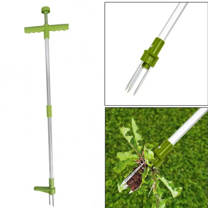 Nuova Collezione Estirpatore Erbacce da Giardino Estrattore Piante Erbe Infestanti 100cm Kinzo