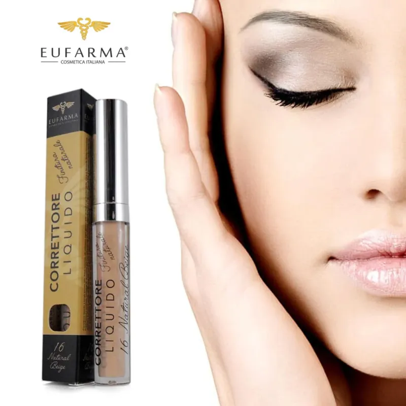 Offerta Speciale Correttore Liquido Beige Lunga Durata Finitura Naturale Flacone 6 ml Eufarma