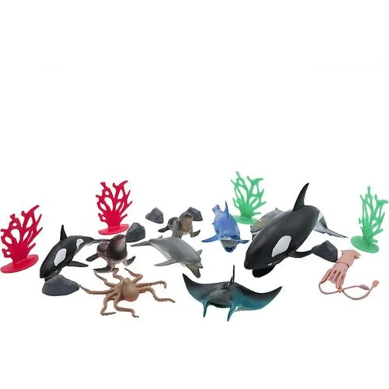 Prezzo Conveniente Playset Scatola Animali Oceano National Geographic Giocattolo Bambini 20pz