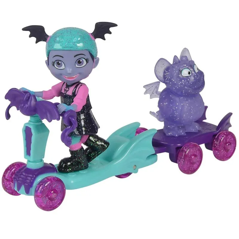 Ultimissimo Modello Playset Personaggi Vampirina + Gregoria con Monopattino Giocattolo Bambini