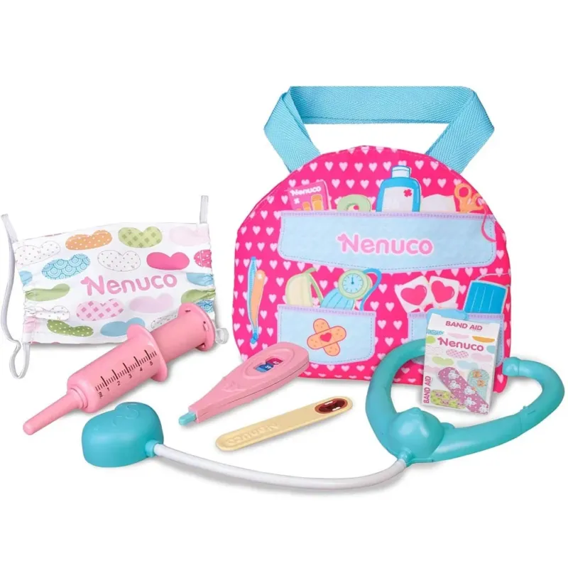 Nenuco Playset Dottore per Bambole Kit Emergenza Bambolotti Accessori Medicali Pagamento Sicuro