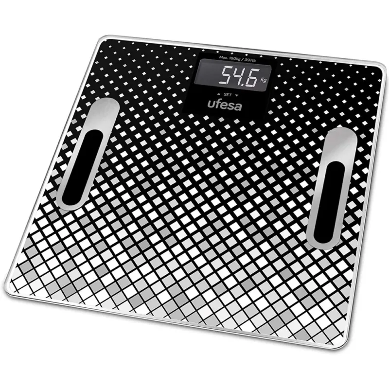 Ultima Occasione Bilancia Pesapersona Digitale Display LCD Design Slim Max 180Kg da Bagno Nero