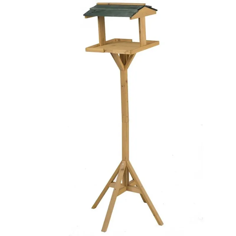 Casetta Mangiatoia per Uccelli da Giardino Bird House in Legno 115x35x35cm Consegna Rapida