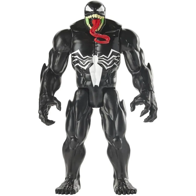 Action Figures Marvel Personaggio Spiderman Maximum Venom Titan Hero 35cm Ultime Pezzi