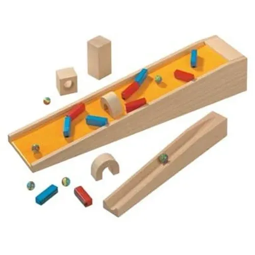 Saldi Flipper Magnetico In Legno HEBA 3500 Kit 18 Pezzi + 6 Biglie Gioco da Tavolo
