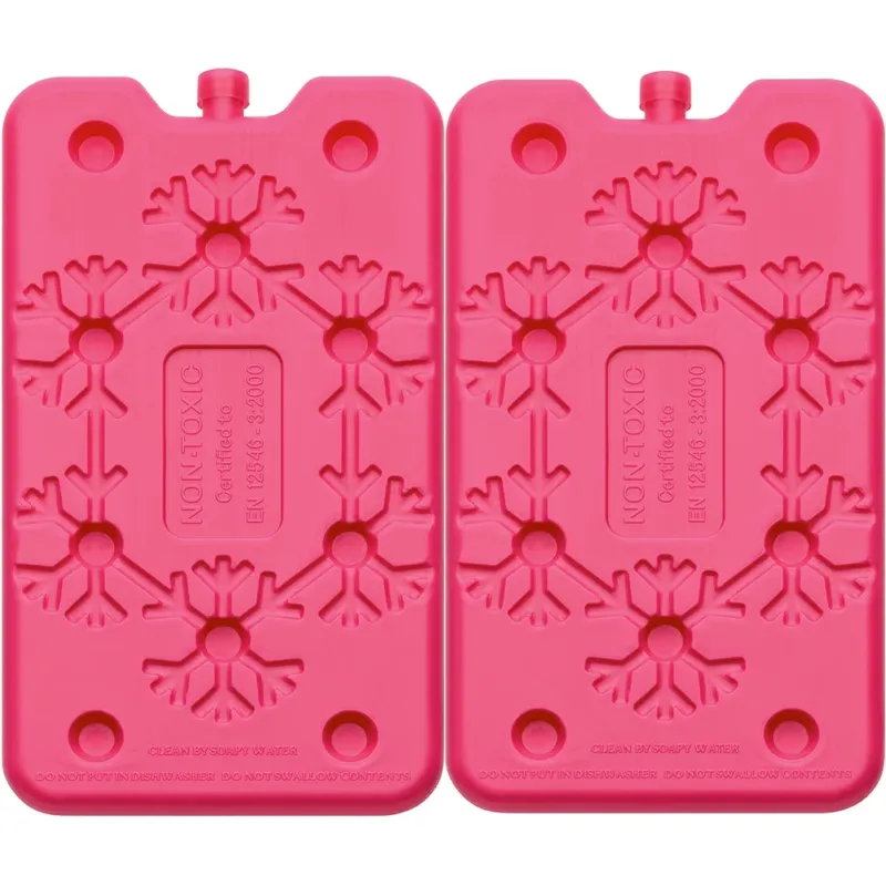 Mattonelle Ghiaccio 2 Pezzi X 200gr Ice Pack Per Borse Termiche Colori Assortiti Super Prezzo