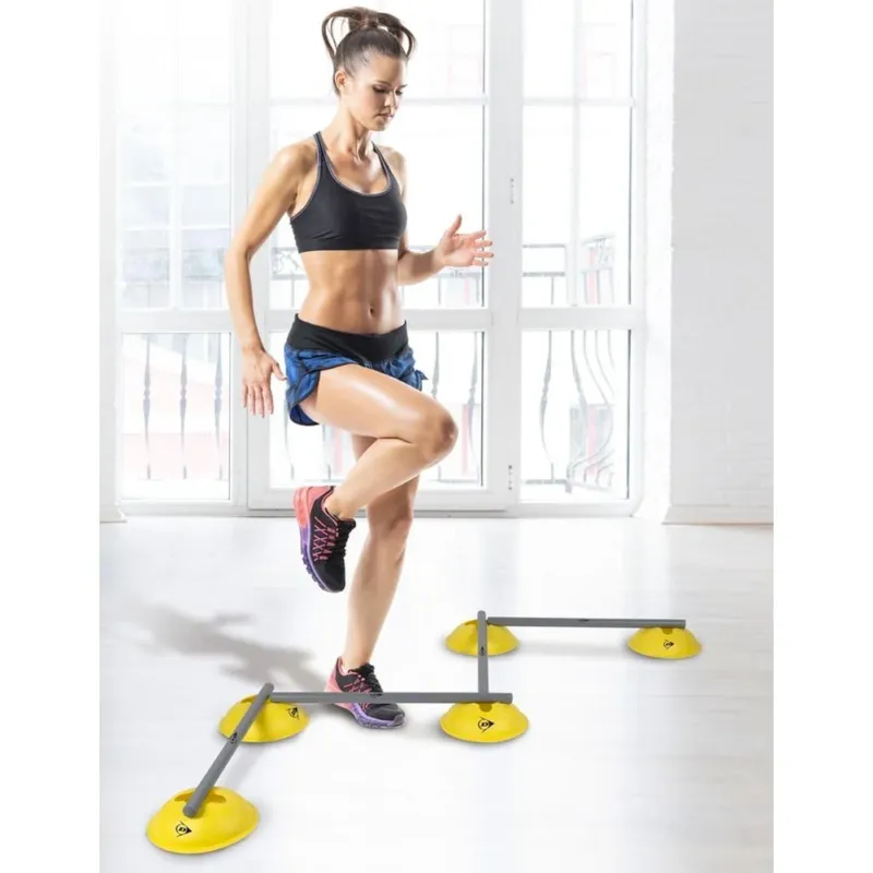 Percorso Ostacoli Allenamento Attrezzi Esercizi Cardio Fitness Palestra Calcio Popolare