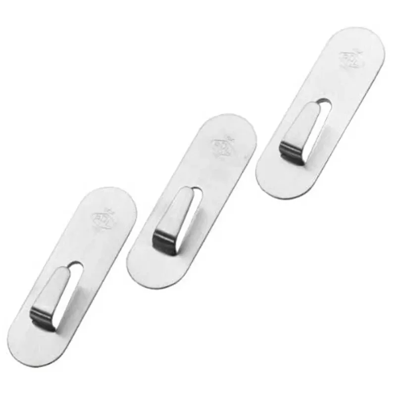 Set 3 ganci adesivi Parete Gancio Adesivo Cucina Porta Strofinacci 7cm Pedrini Subito Disponibile