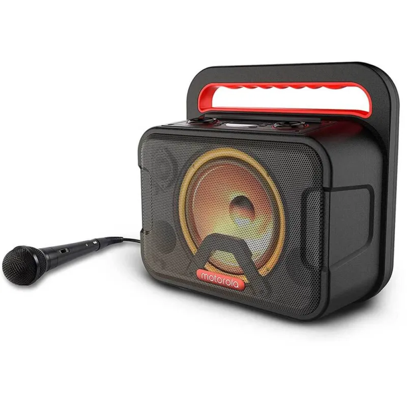 Altoparlante Cassa Speaker Wireless Bluetooth Sonic Maxx Microfono Karaoke Luci Scelto Dai Clienti