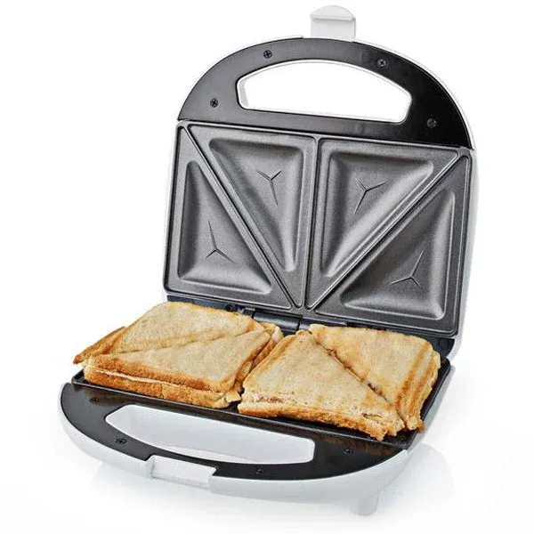 Miglior Prezzo Piastra Elettrica Acciaio Antiaderente 750W Bistecchiera Toast e Sandwich Alpina