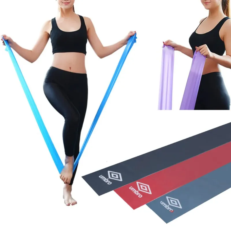 Più Venduto Set 3 Fasce Elastiche Fitness Bande Elastici Allenamento Palestra Yoga Pilates