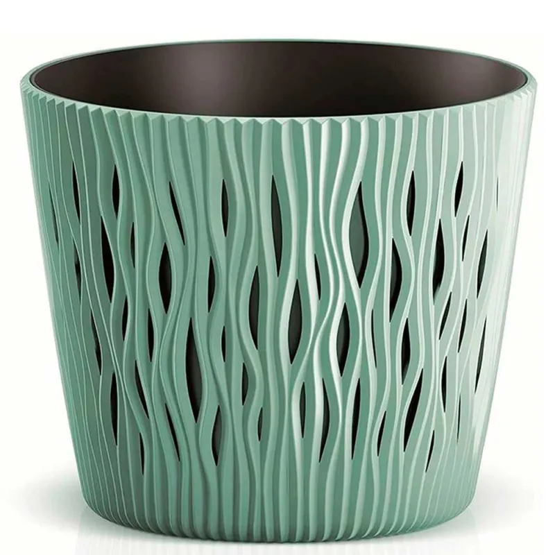Fioriera Vaso Decorativo Design Moderno Fiori Piante Casa Esterno 16cm Verde Scelto Dai Clienti