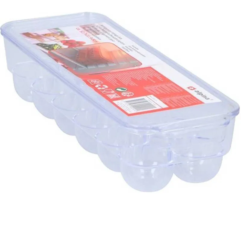 Contenitore Portauova da Frigorifero Porta Uovo in Plastica 12 Posti Uova Alpina Occasione Imperdibile