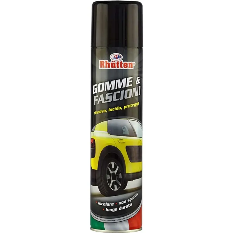 Rhutten Detergente Lucidante Protettivo Gomme Pneumatici e Fascioni 400ml Spray Ordina Subito