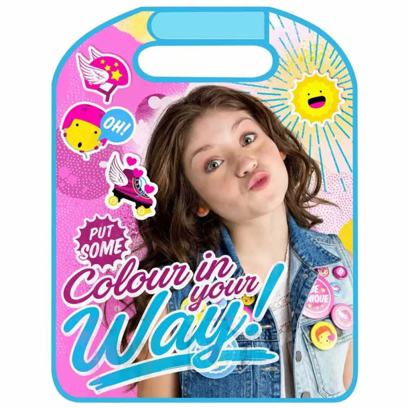 PROTEGGISEDILE ANTERIORE AUTO DISNEY SOY LUNA UNIVERSALE IN PVC ACCESSORI AUTO Bestseller