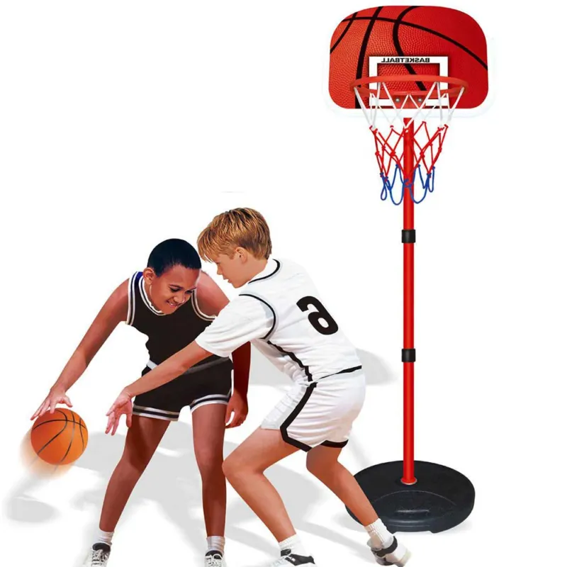 Basket Canestro Piantana Per Bambini Altezza Regolabile Fino 150 Cm Con Pallone Promozione Esclusiva