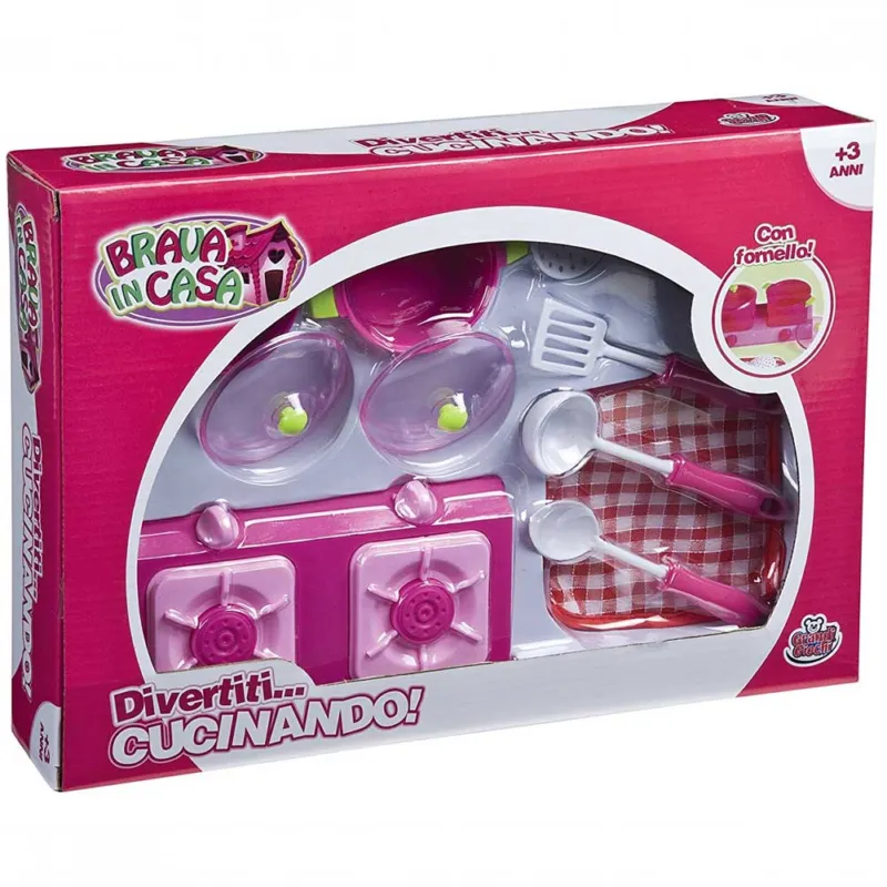 Spedizione Espresso Set Cucina Per Bambini Grandi Giochi Con Fornello Tegami Mestoli E Accessori