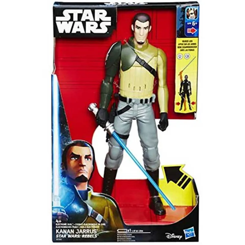Star Wars Rebels Action Figures Kanan Elettronico Con Luci Suoni Movimento Spada Offerta Lampo
