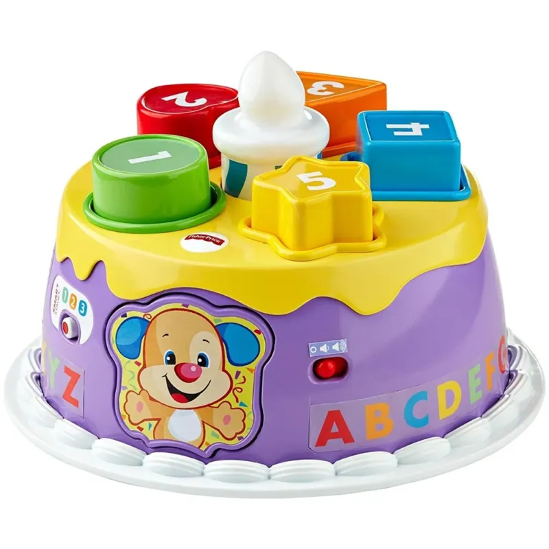 Torta Di Buon Compleanno Cagnolino Luci Suoni Musica Fisher-Price Smart Stages Popolare
