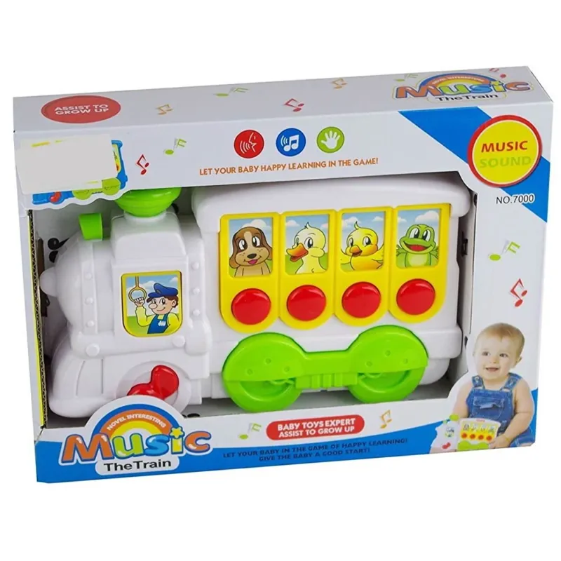 Trenino Musicale Fatoria Treno Prima Infanzia Con Suoni Aminali Let‘s Play Compra Oggi Stesso