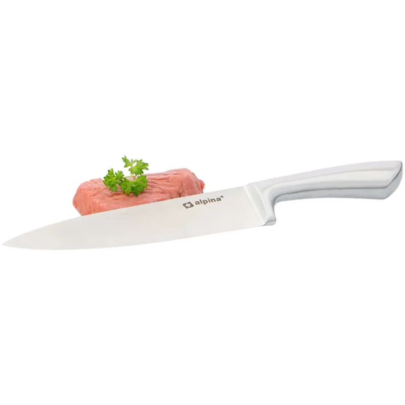 Solo Oggi Coltello Chef in Acciaio Inossidabile Lama da 33,5 cm Ideale Carne Pesce Verdure