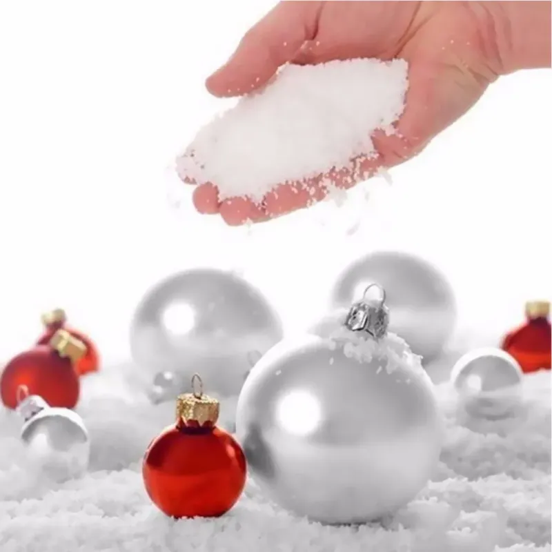 Busta Di Neve Artificiale 300 Gr Per Addobbi E Albero Decorazioni Natalizie Subito Disponibile