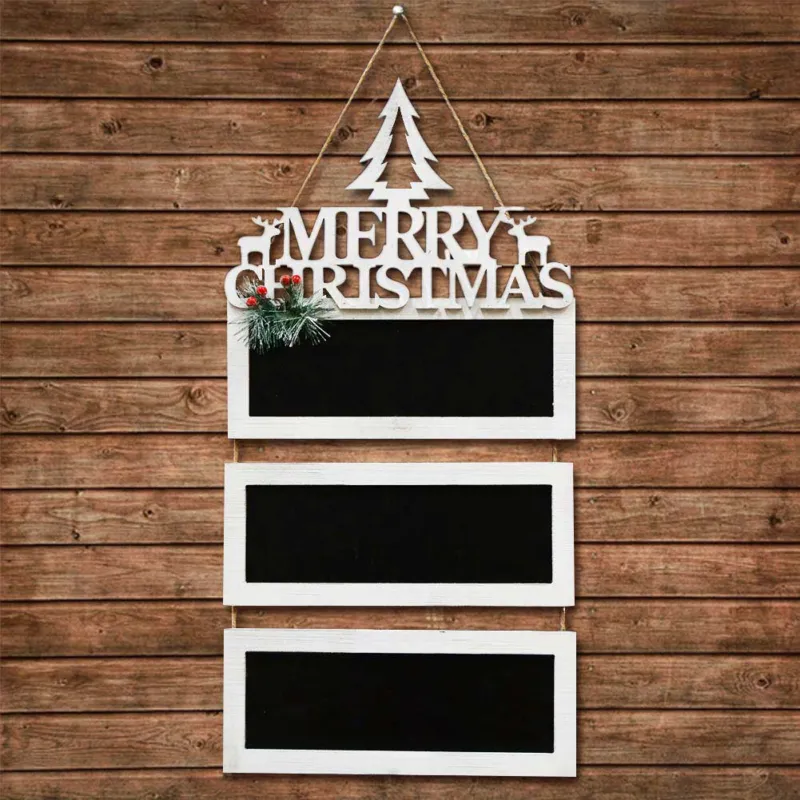Bestseller Lavagne In Legno Con Scritta Merry Christmas 3 Colori 63cm Decorazioni Natalizie